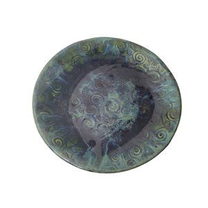 Sauer Torres Pottery Plate Studio Pottery